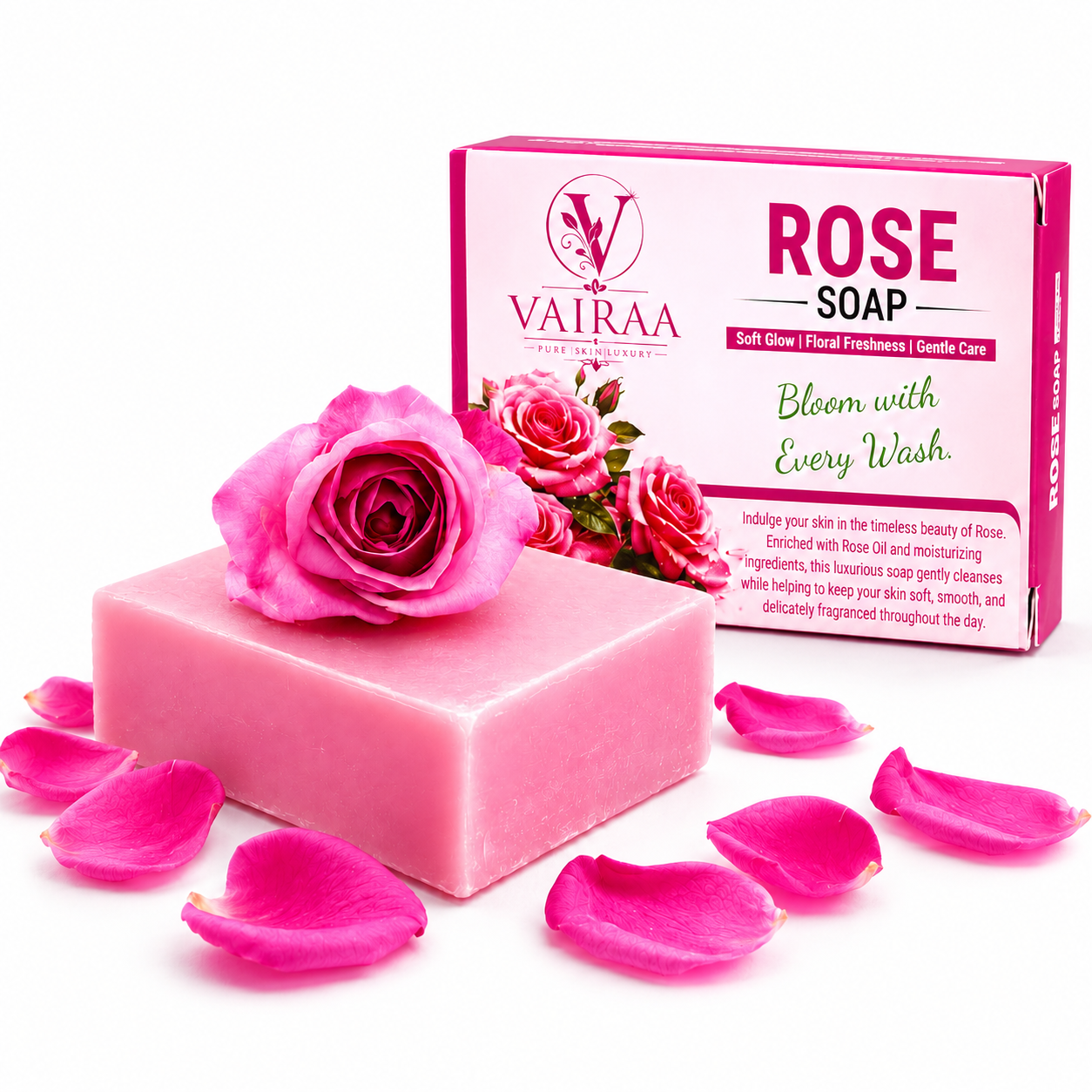 rose soap